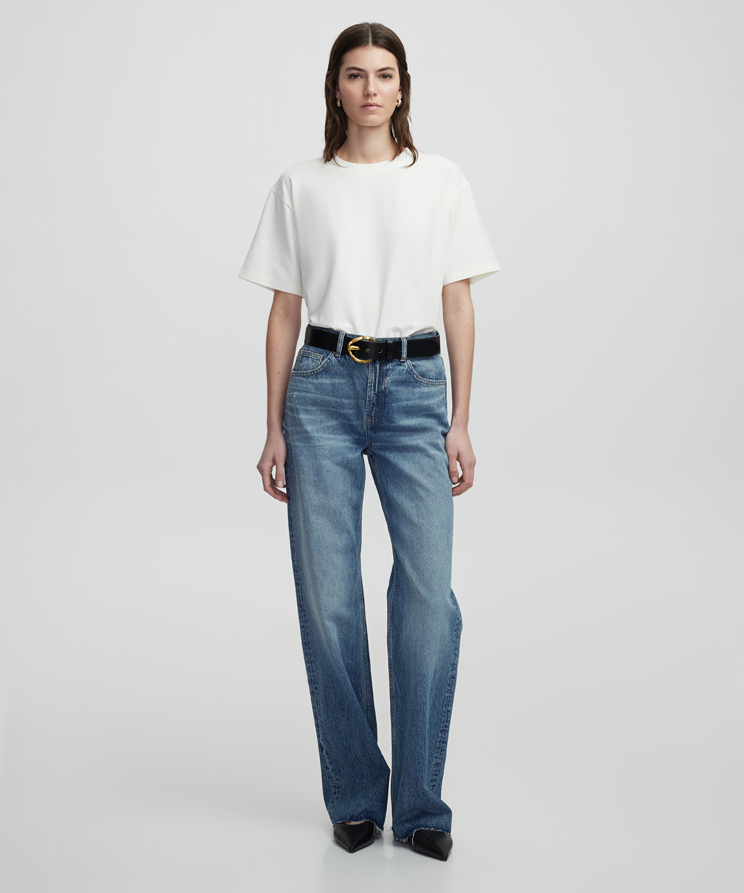 Wide leg fit jean pantolon_1