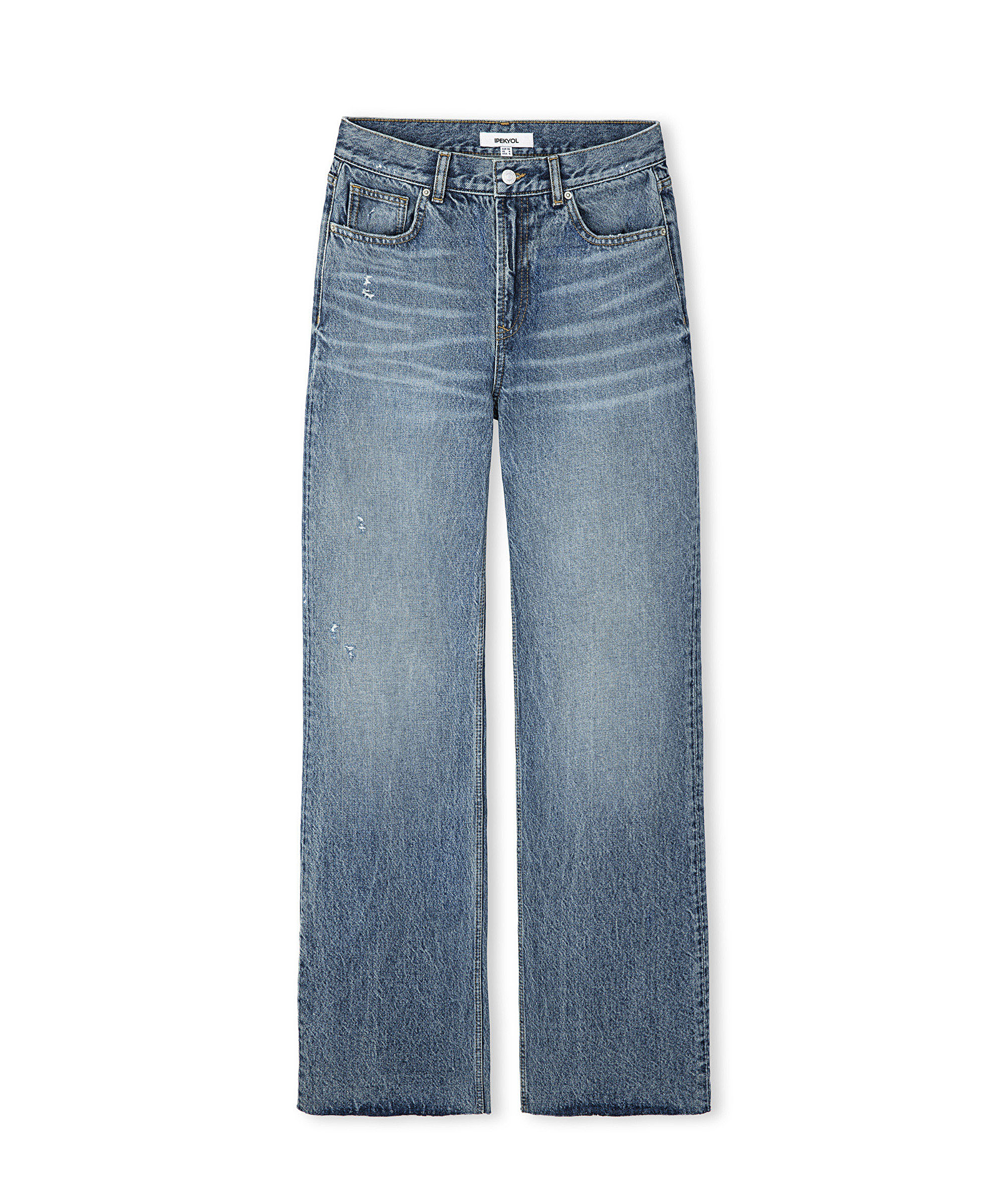 Wide leg fit jean pantolon_4