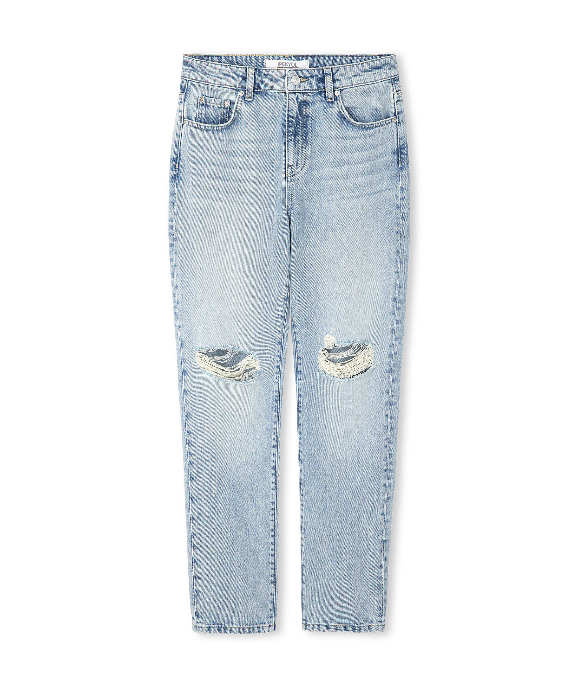 Eskitme efektli mom fit jean pantolon_3