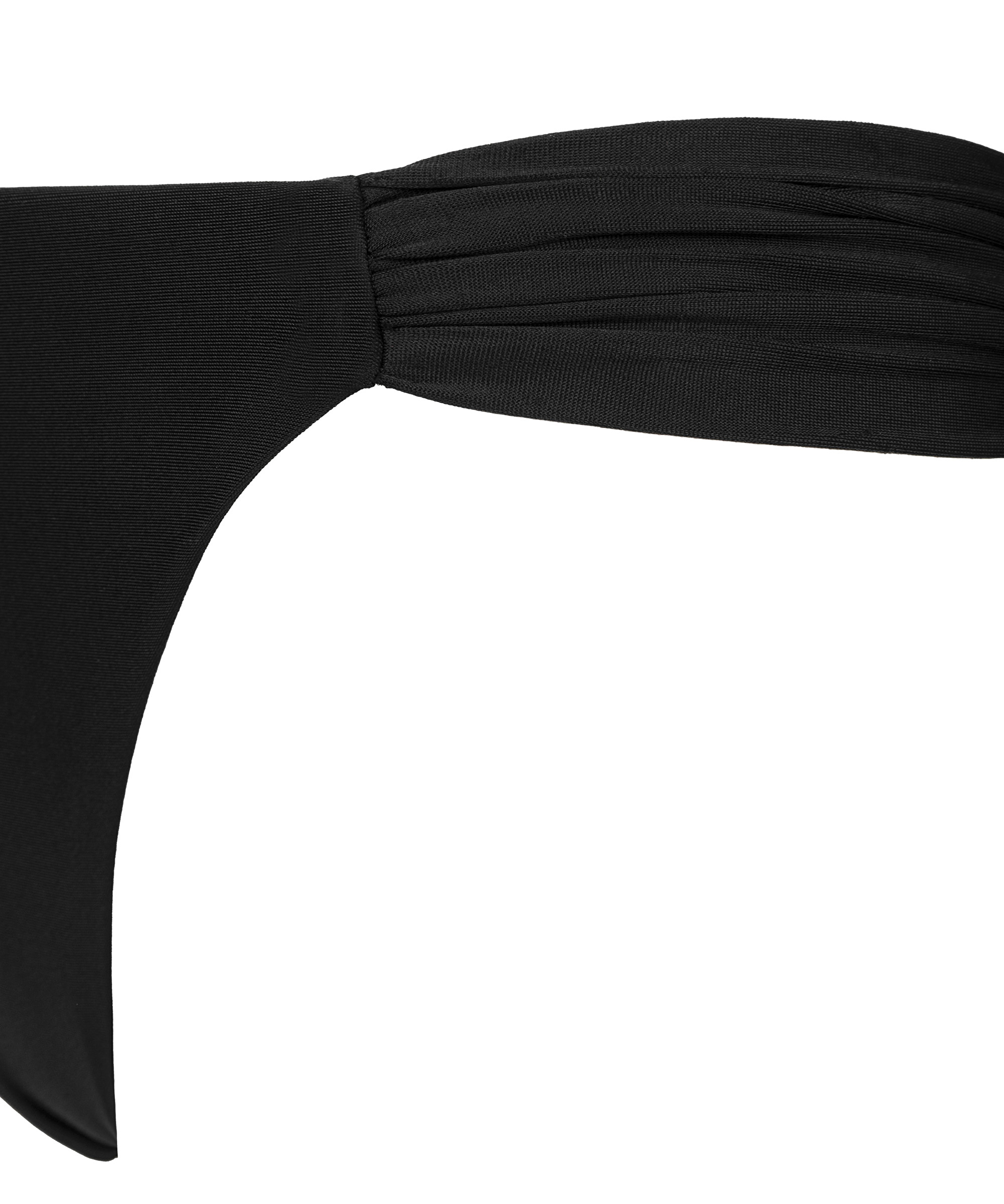 Kalın askılı ve büzgülü bikini seti_4