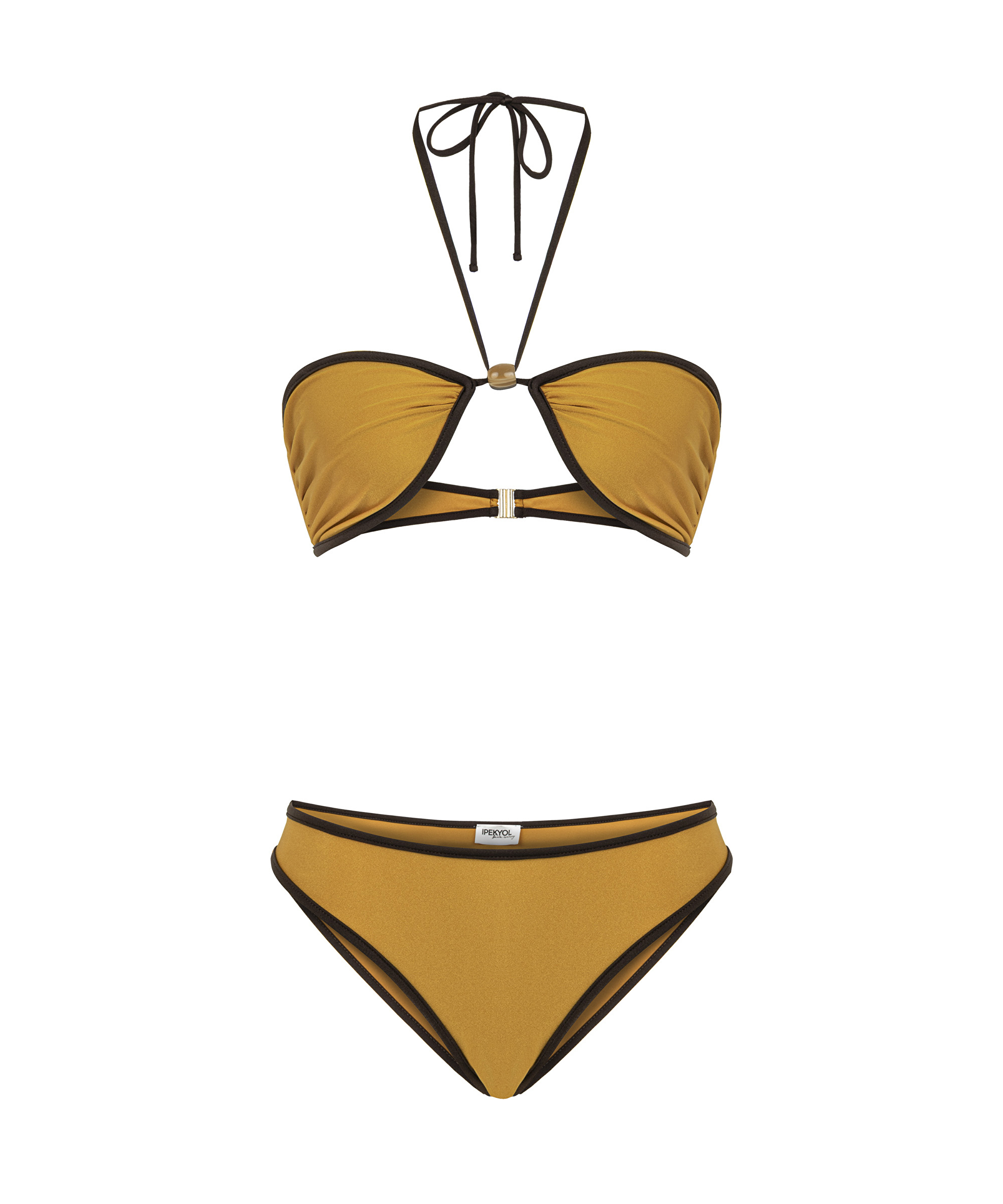Boncuk aksesuarlı bikini seti_2