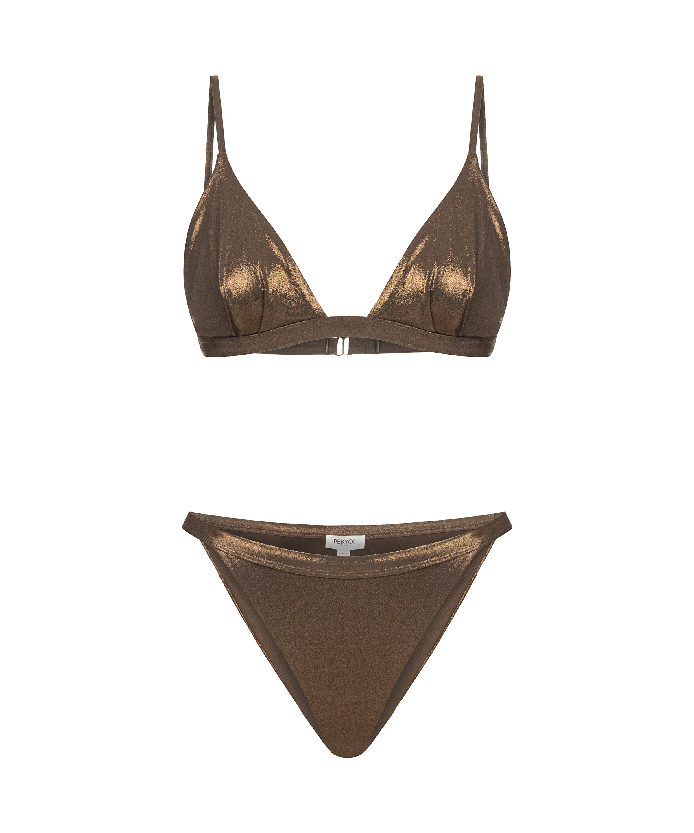 Parlak dokulu bikini seti _2