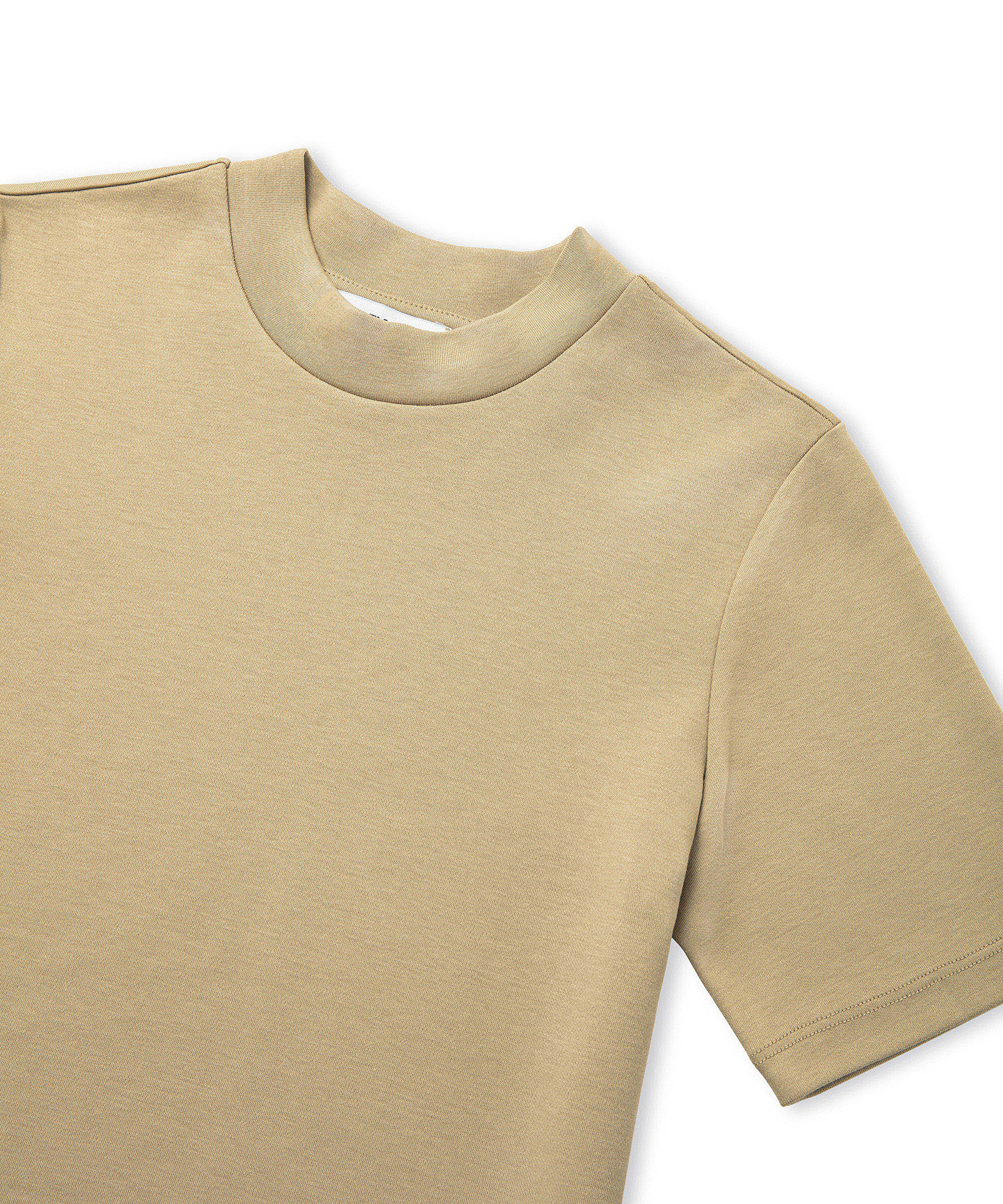 Dik yaka basic tişört_5
