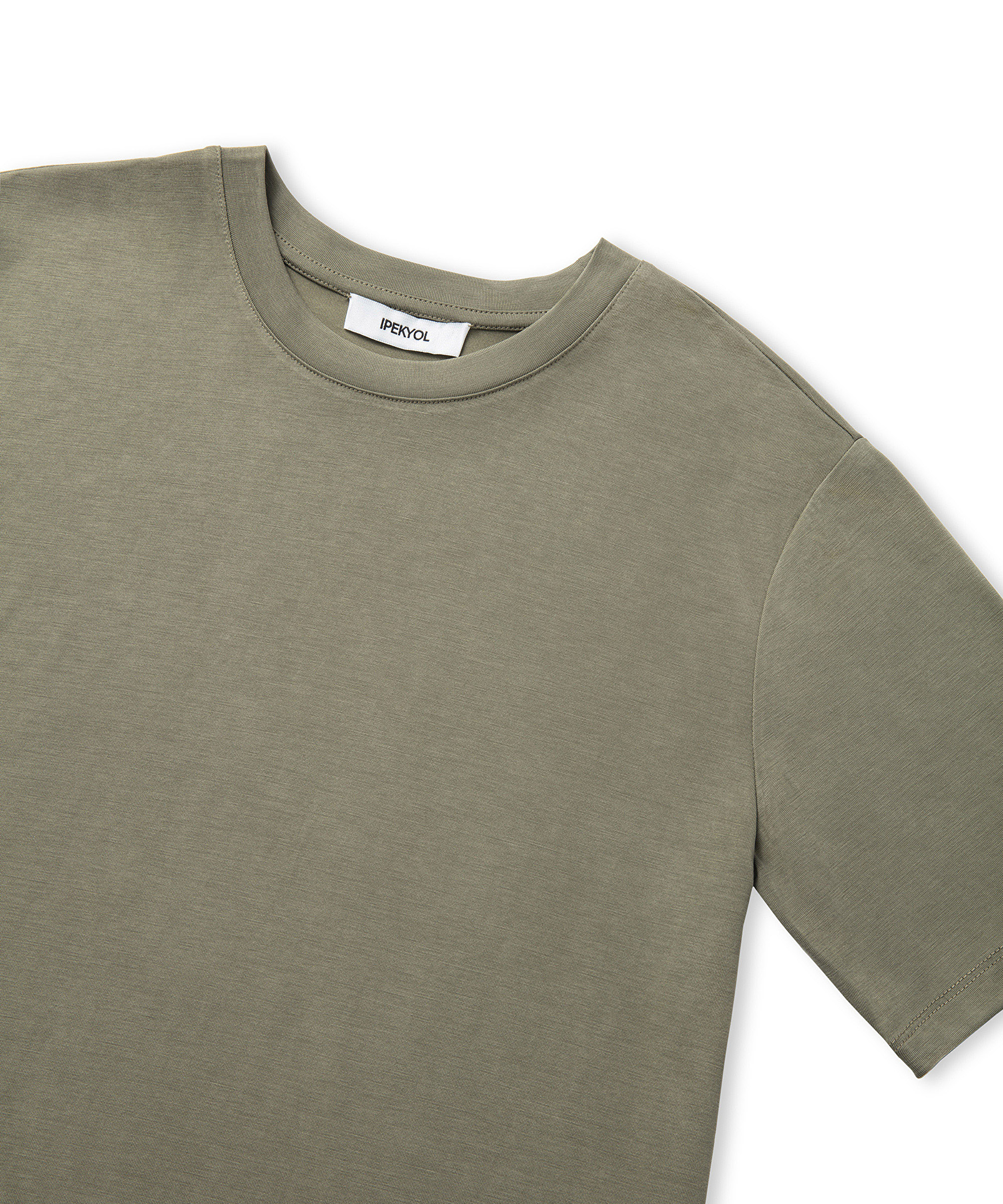 Bisiklet yaka basic tişört_5