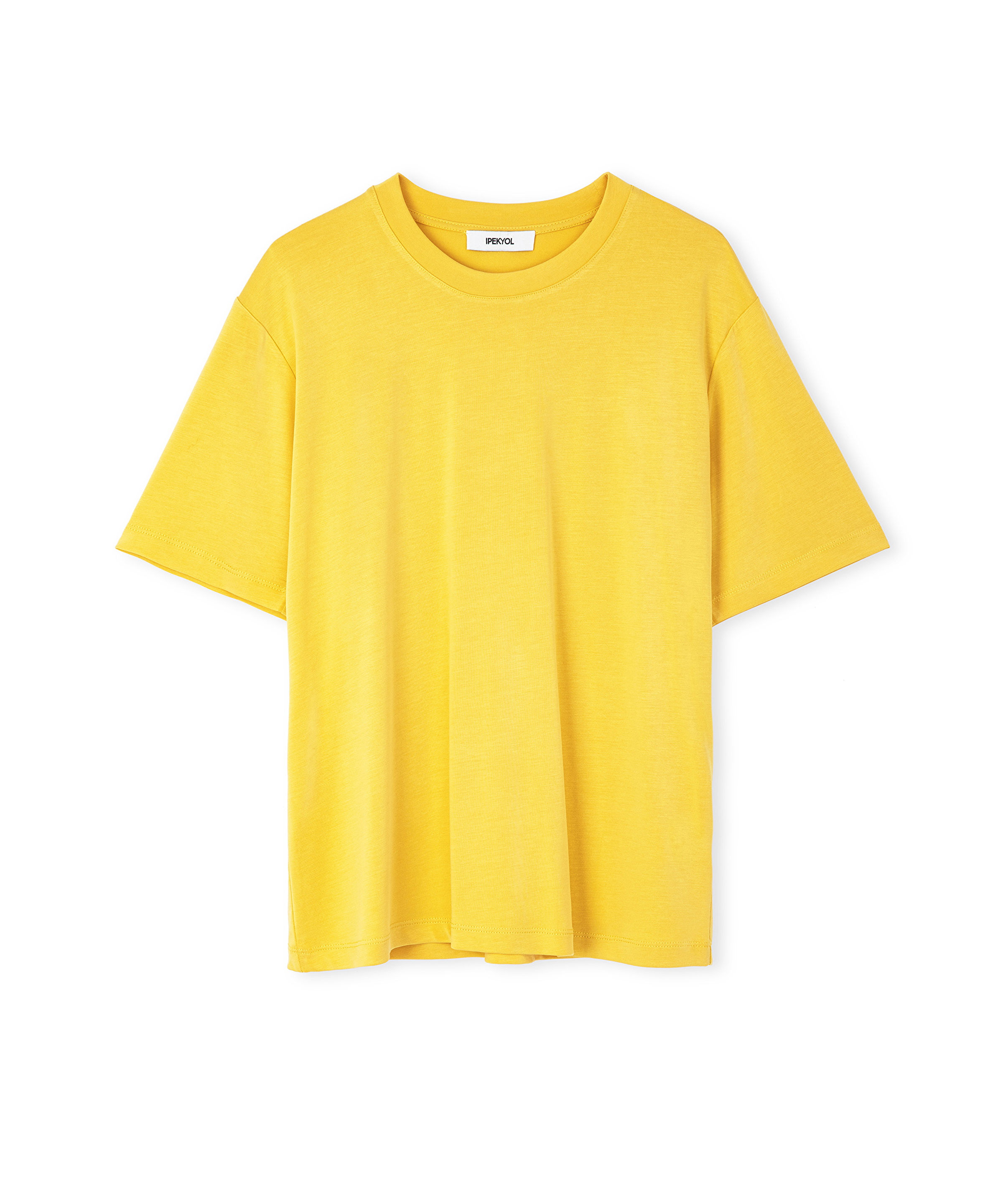 Bisiklet yaka basic tişört_4