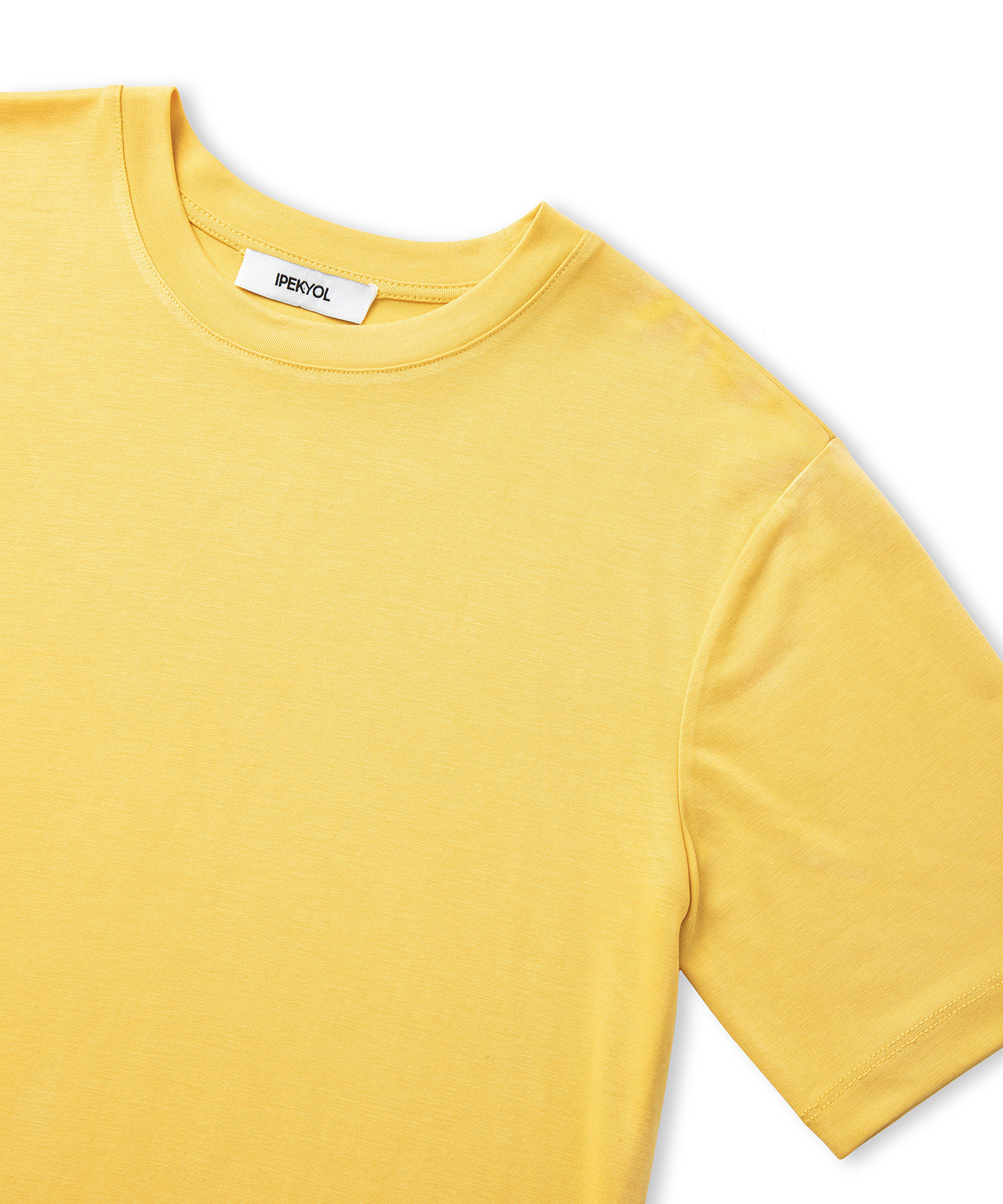Bisiklet yaka basic tişört_5