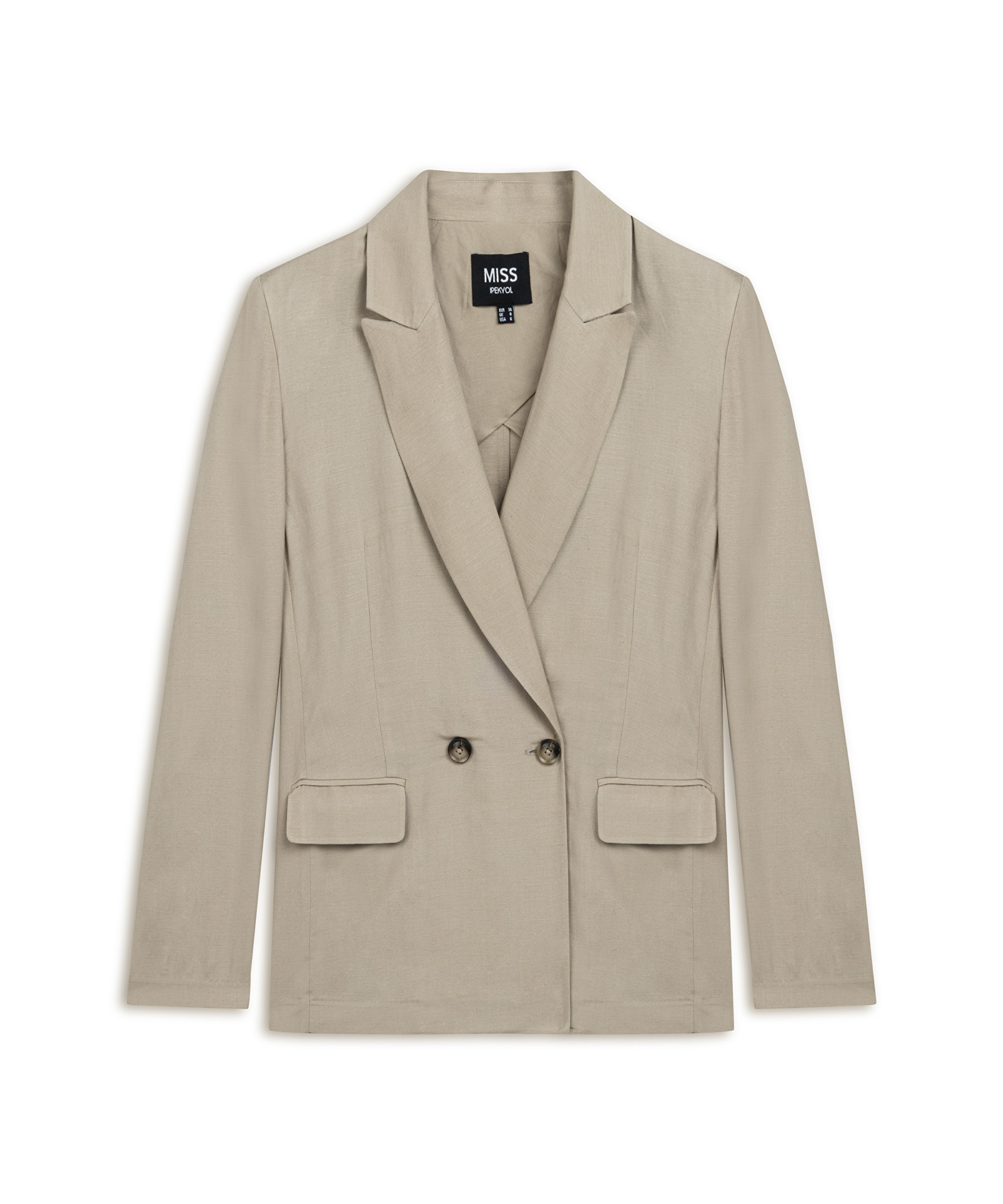 Keten karışımlı blazer_5