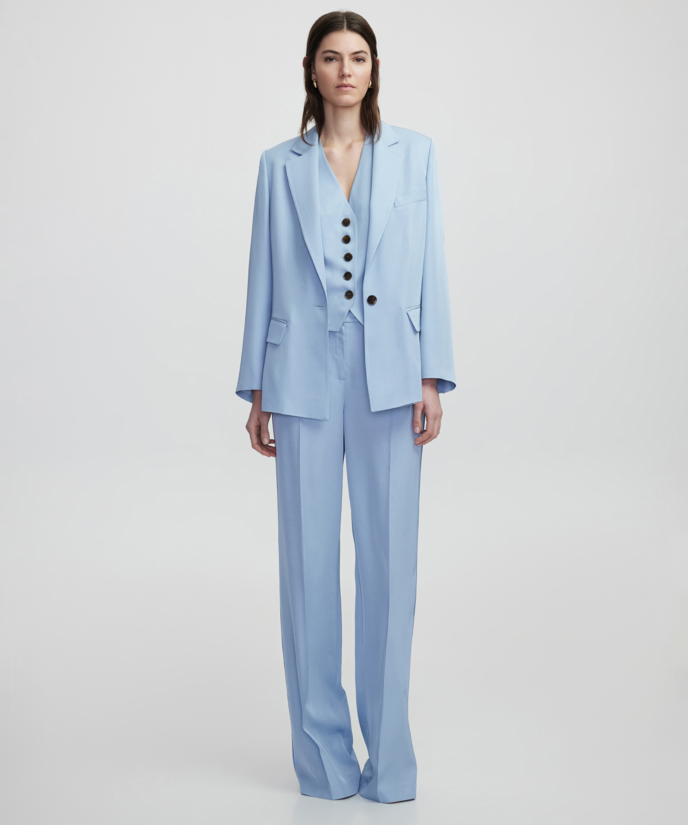 Vatkalı mono yaka blazer_2
