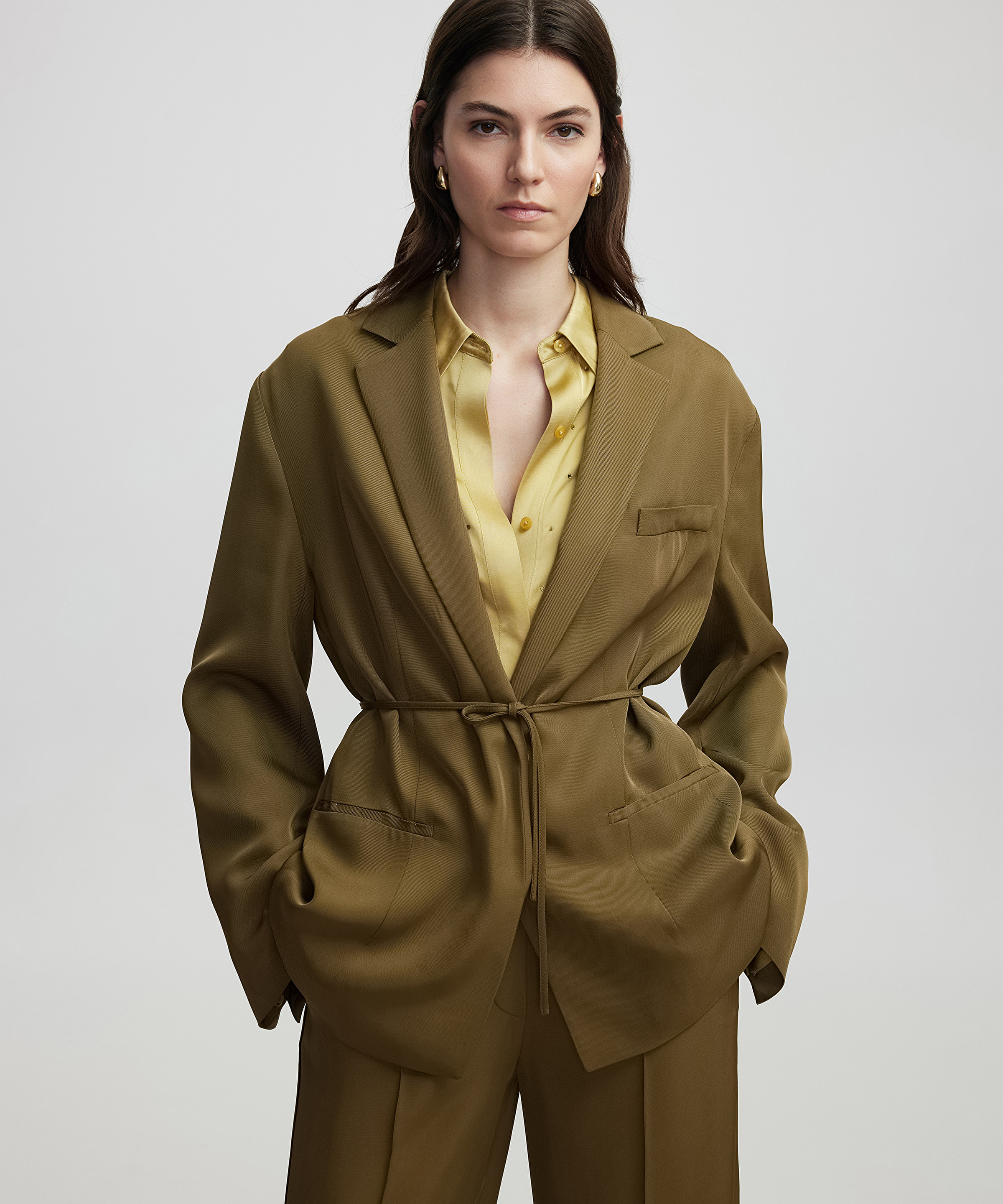 Geniş kesim blazer