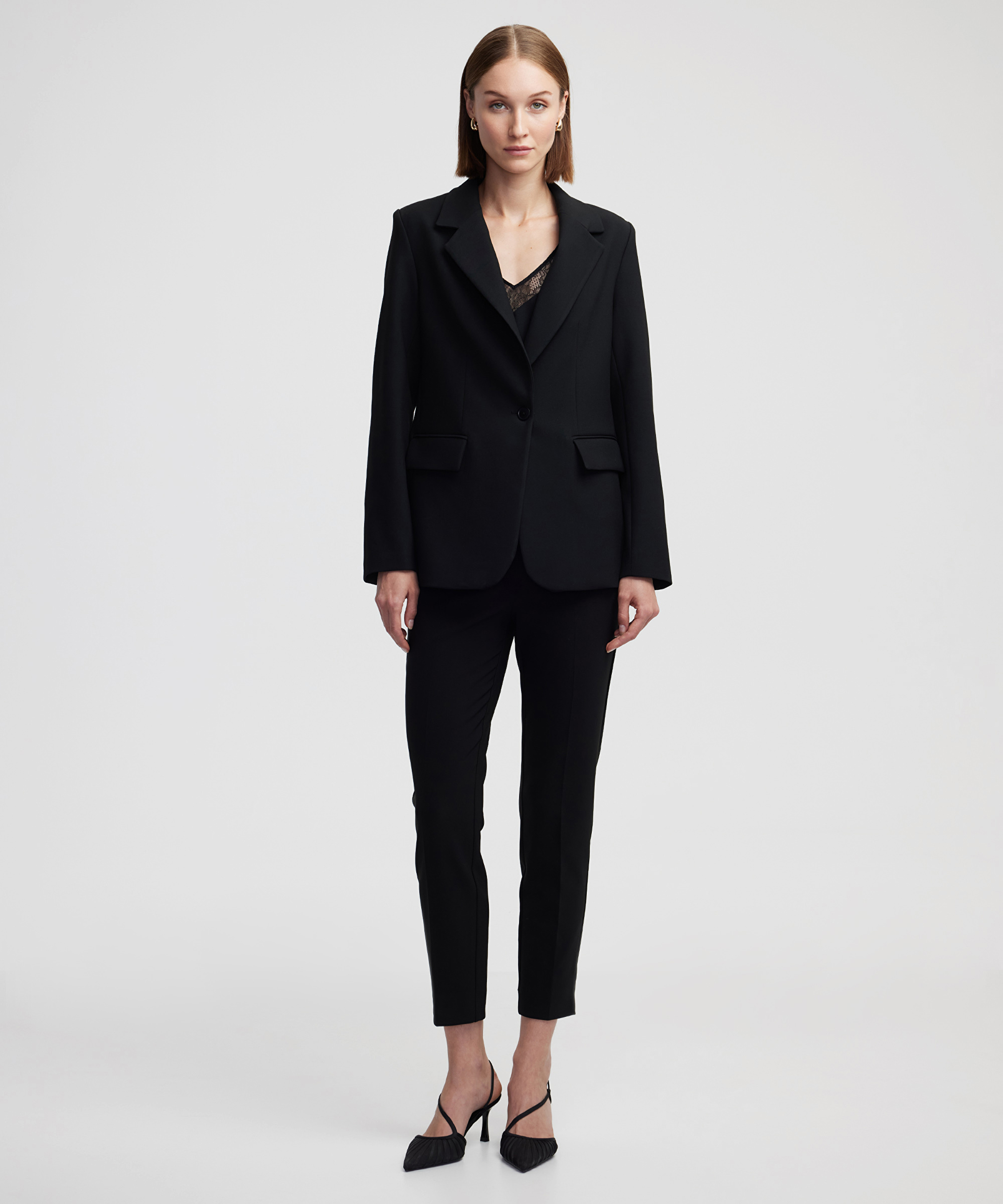 Vatkalı cep kapaklı blazer_2
