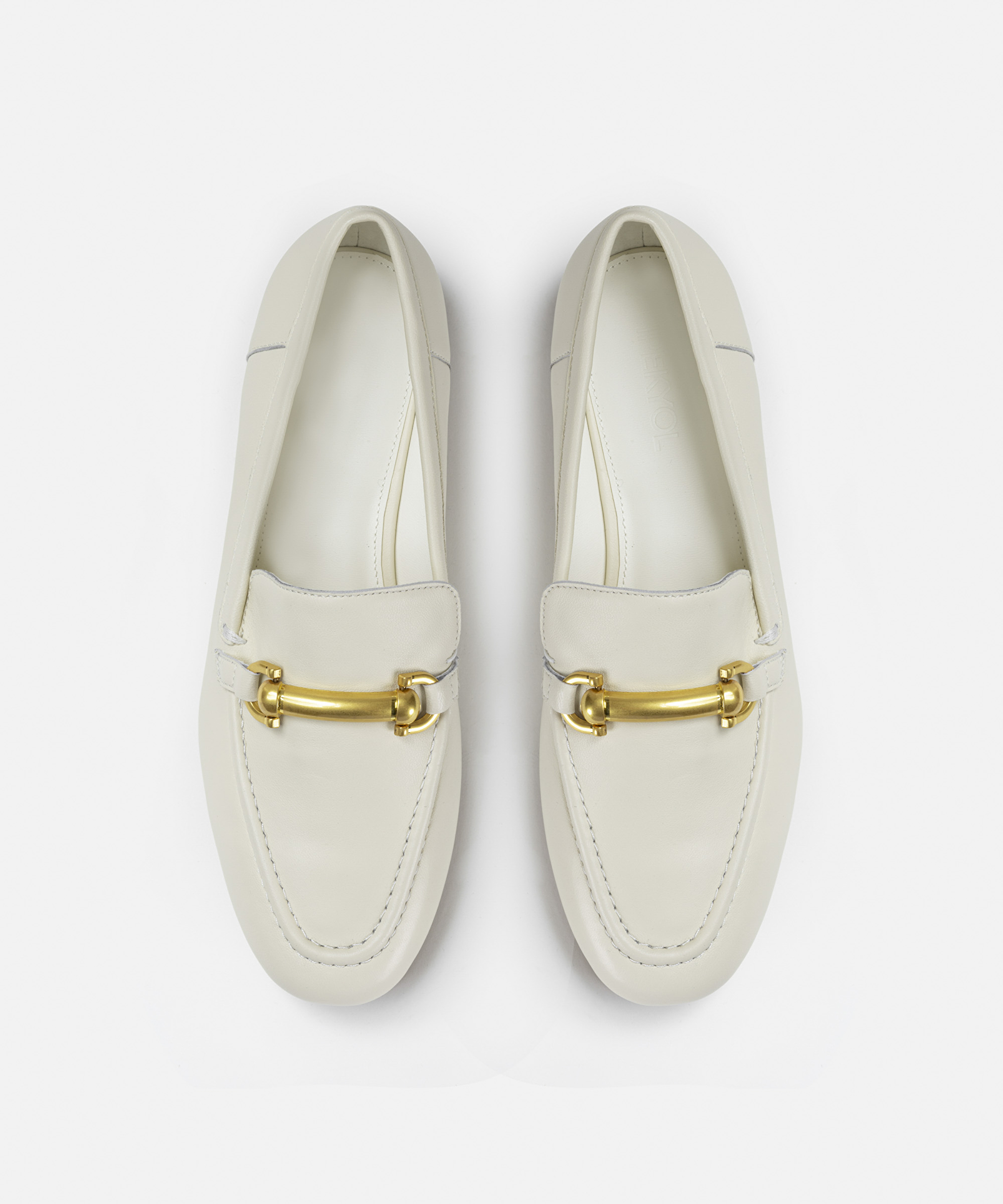 Tokalı deri loafer_4