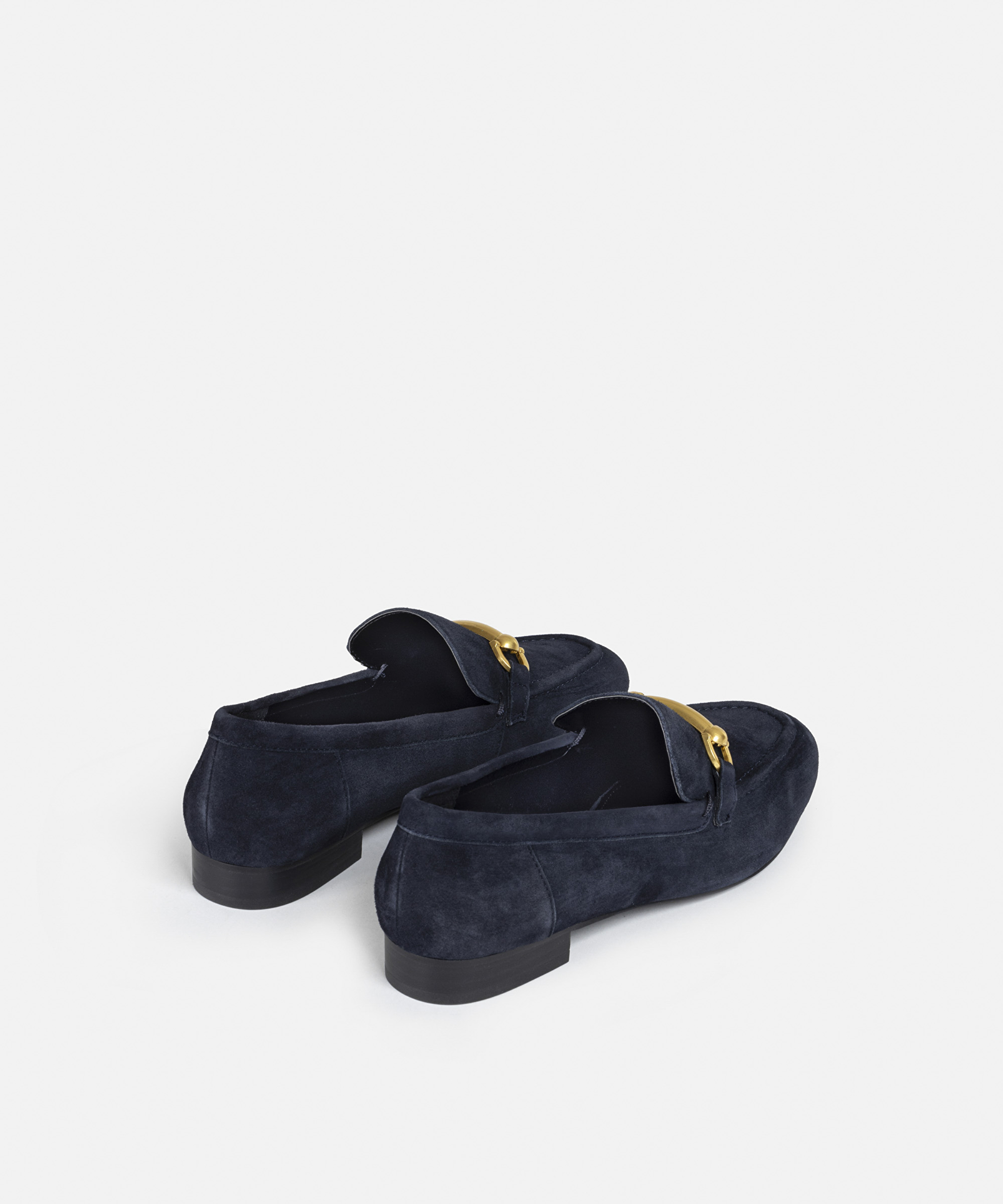 Tokalı deri loafer_3