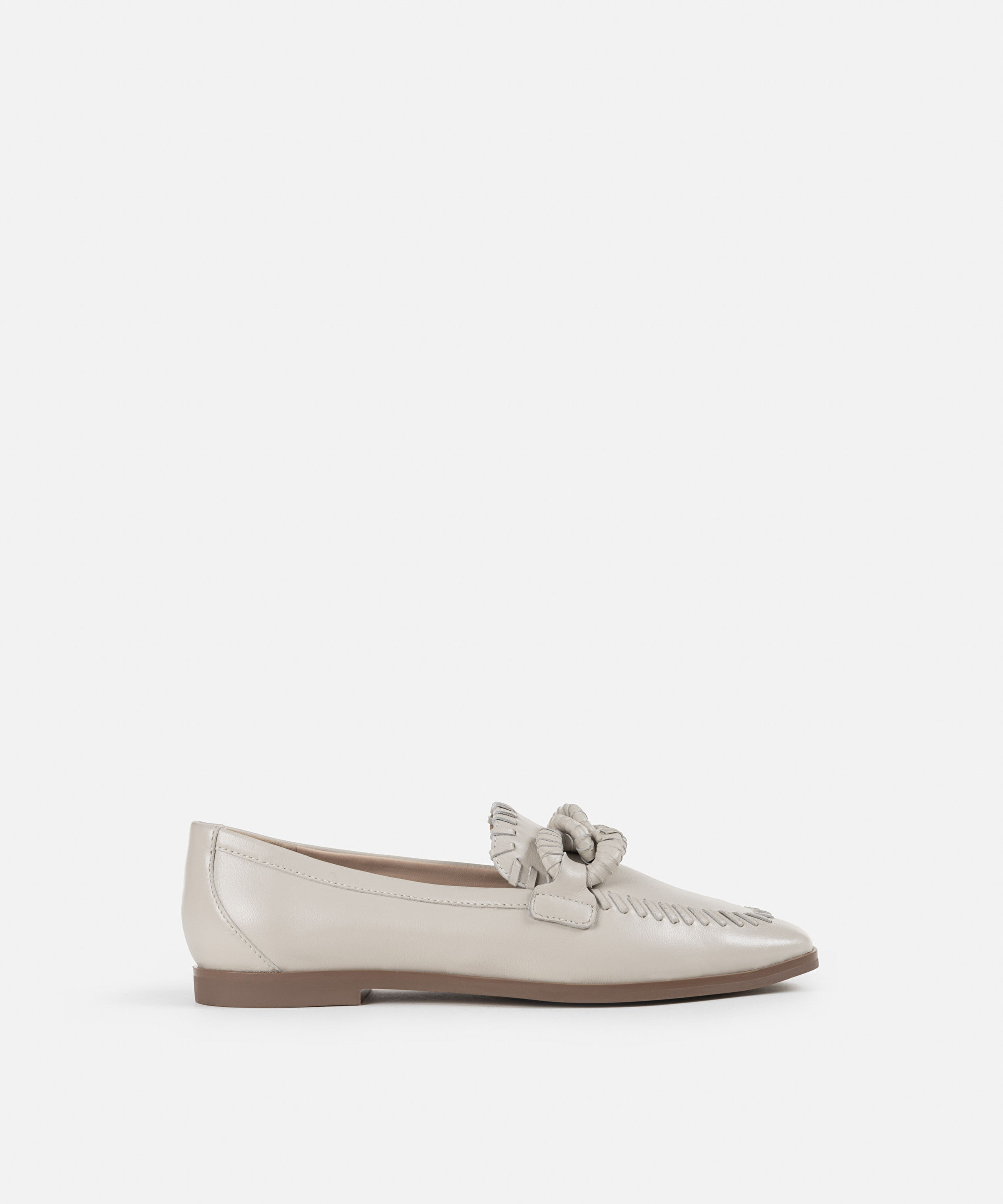 Zincir tokalı loafer