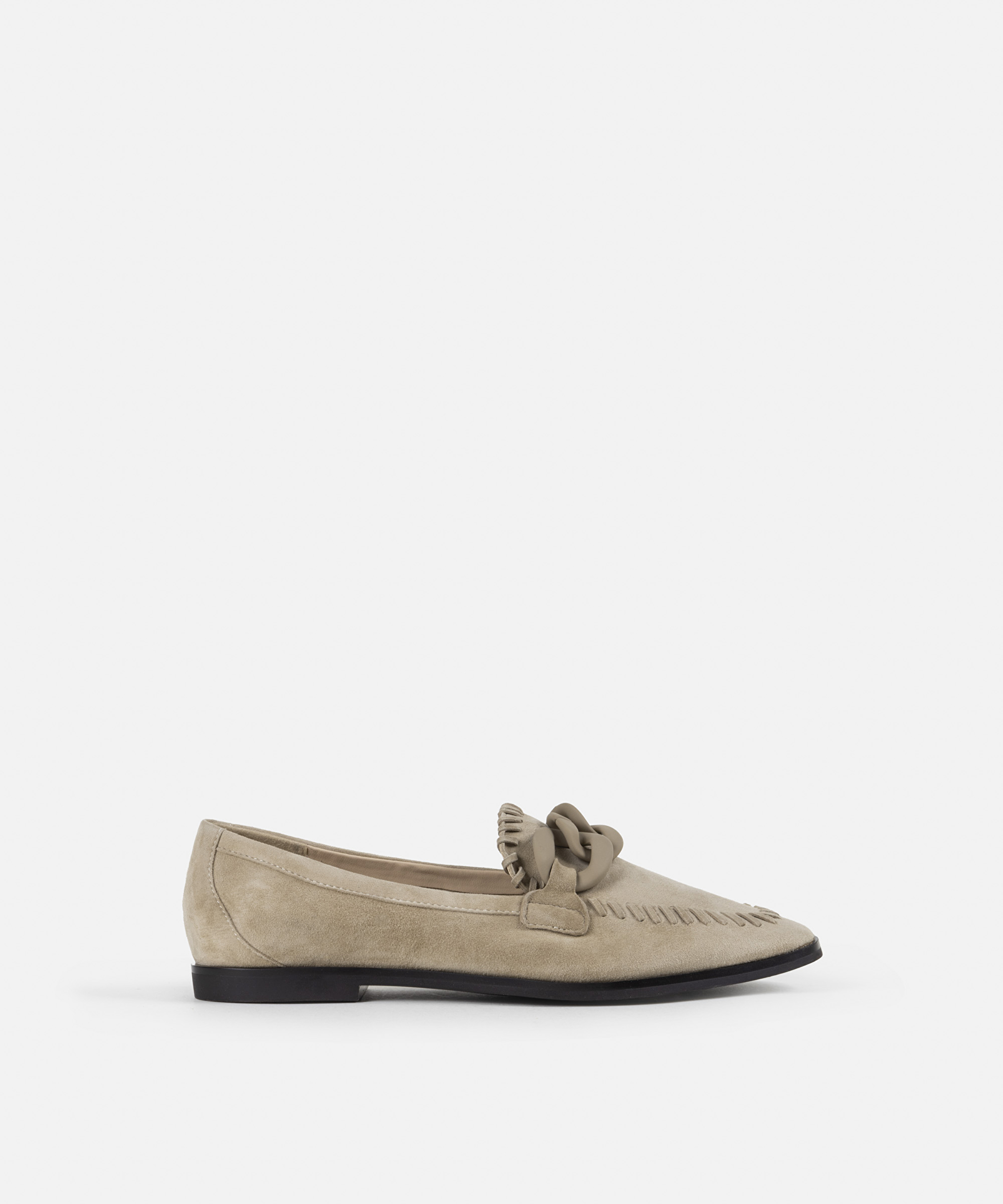 Zincir tokalı loafer