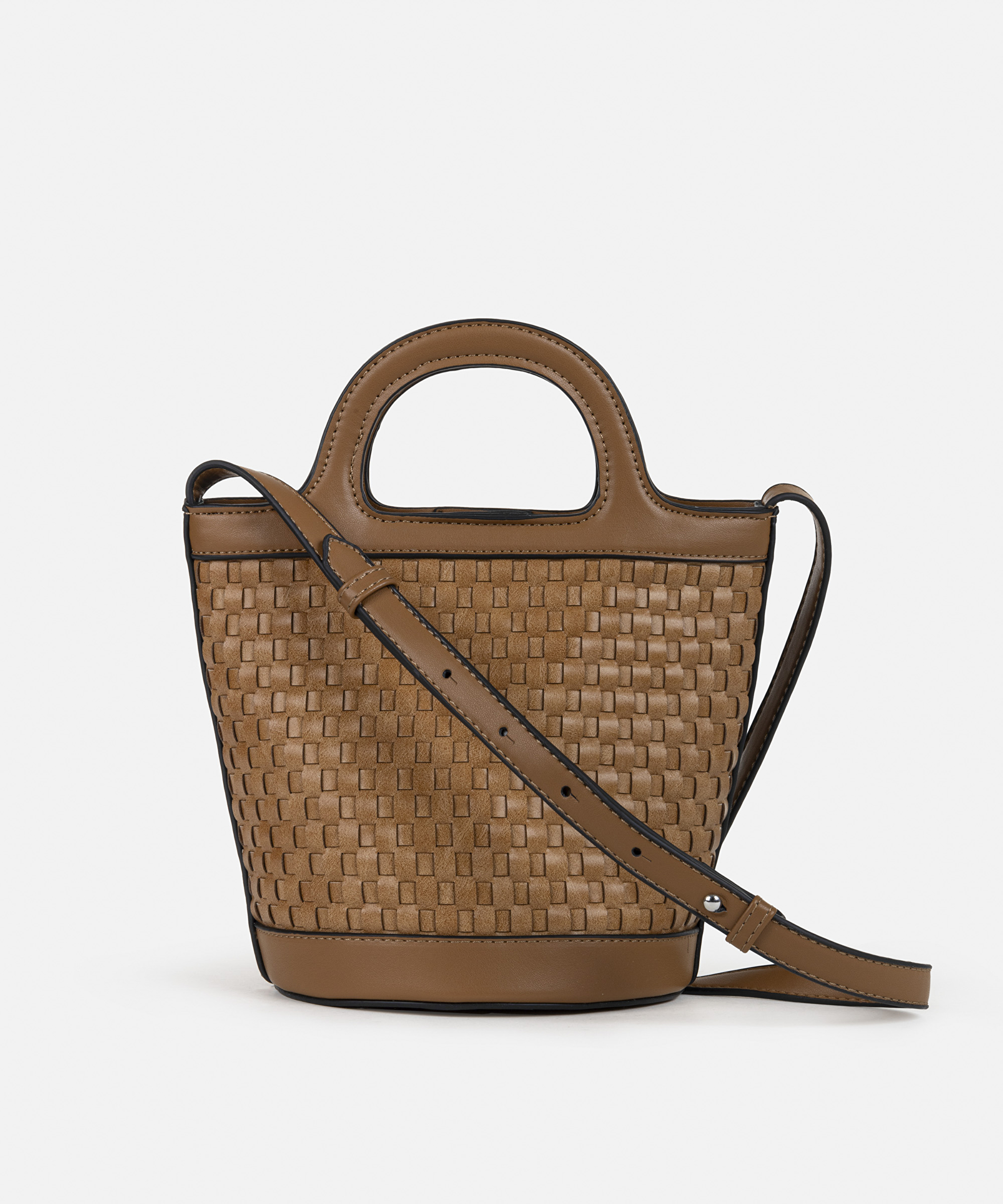 Örgü dokulu bucket çanta_5
