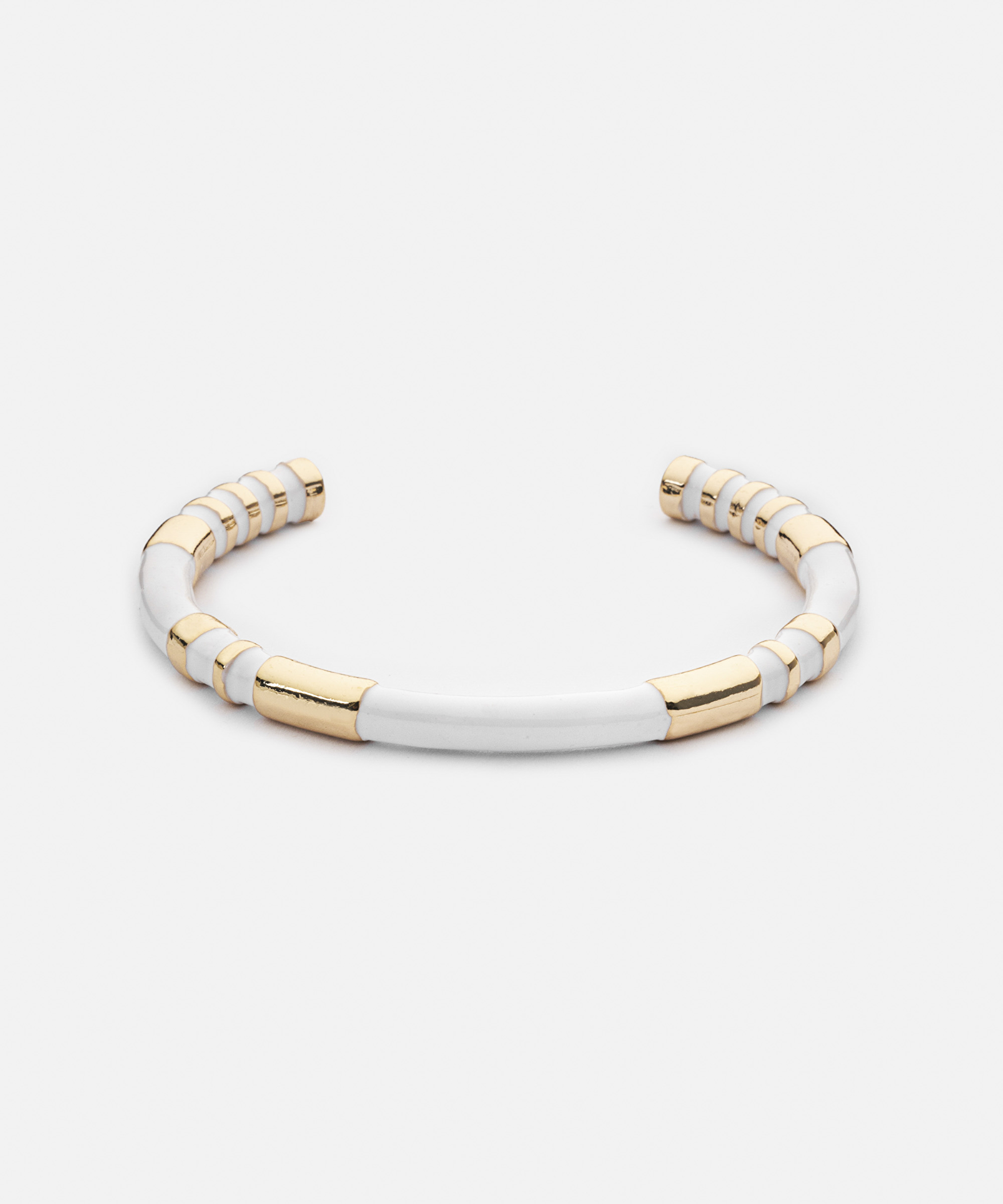 Enamel parçalı metal bileklik