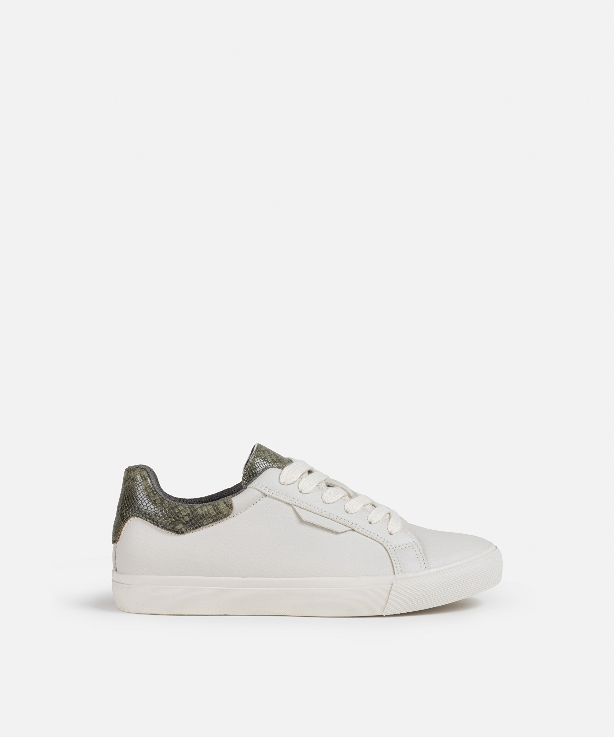 Colorblock bağcıklı sneaker