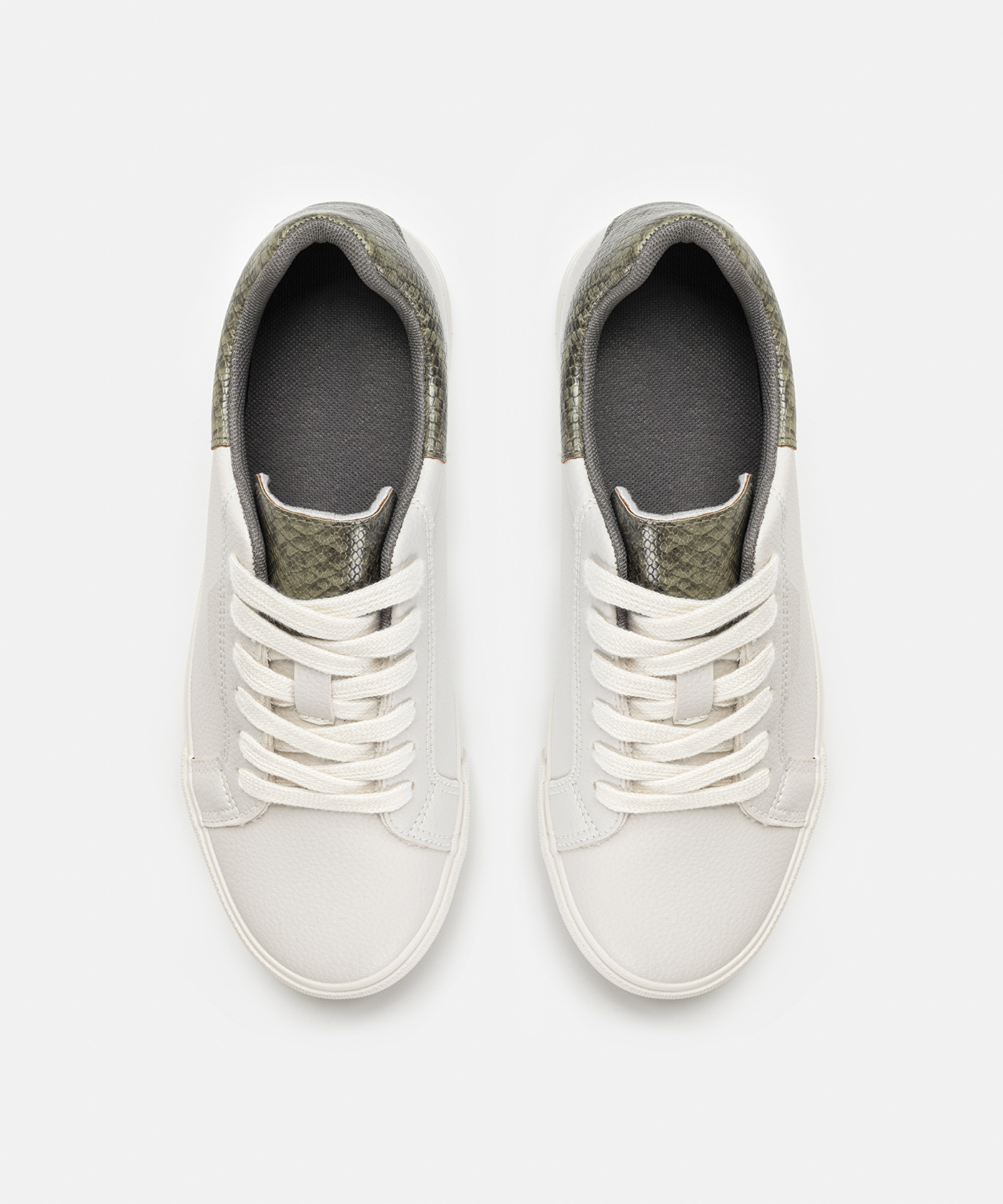 Colorblock bağcıklı sneaker_4