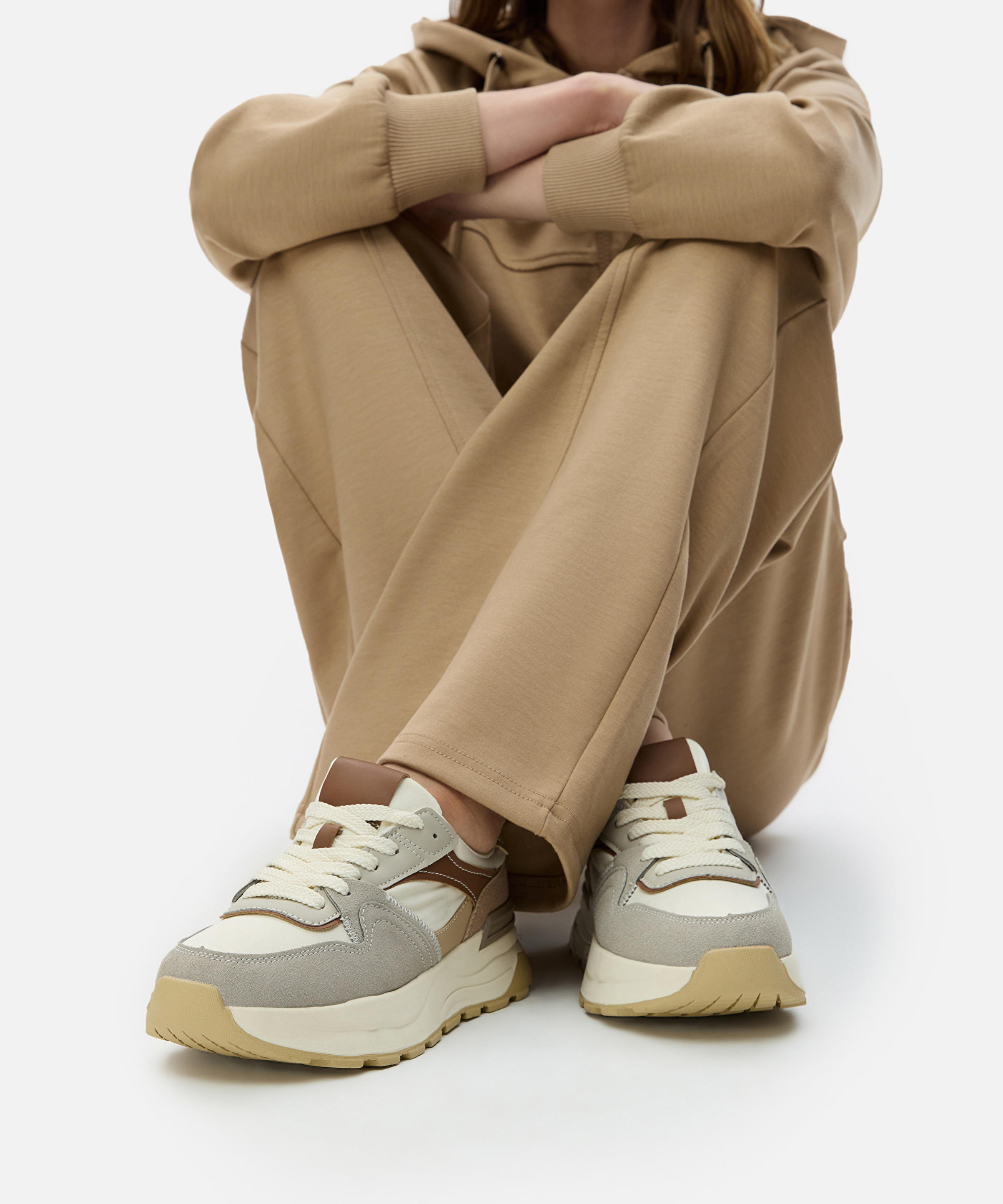 Kontrast dokulu colorblock sneaker_1