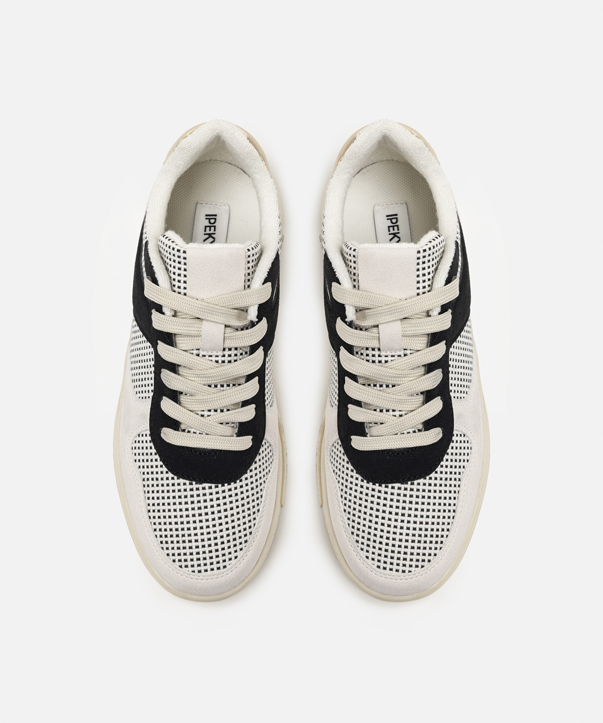 Kontrast dokulu colorblock sneaker_4