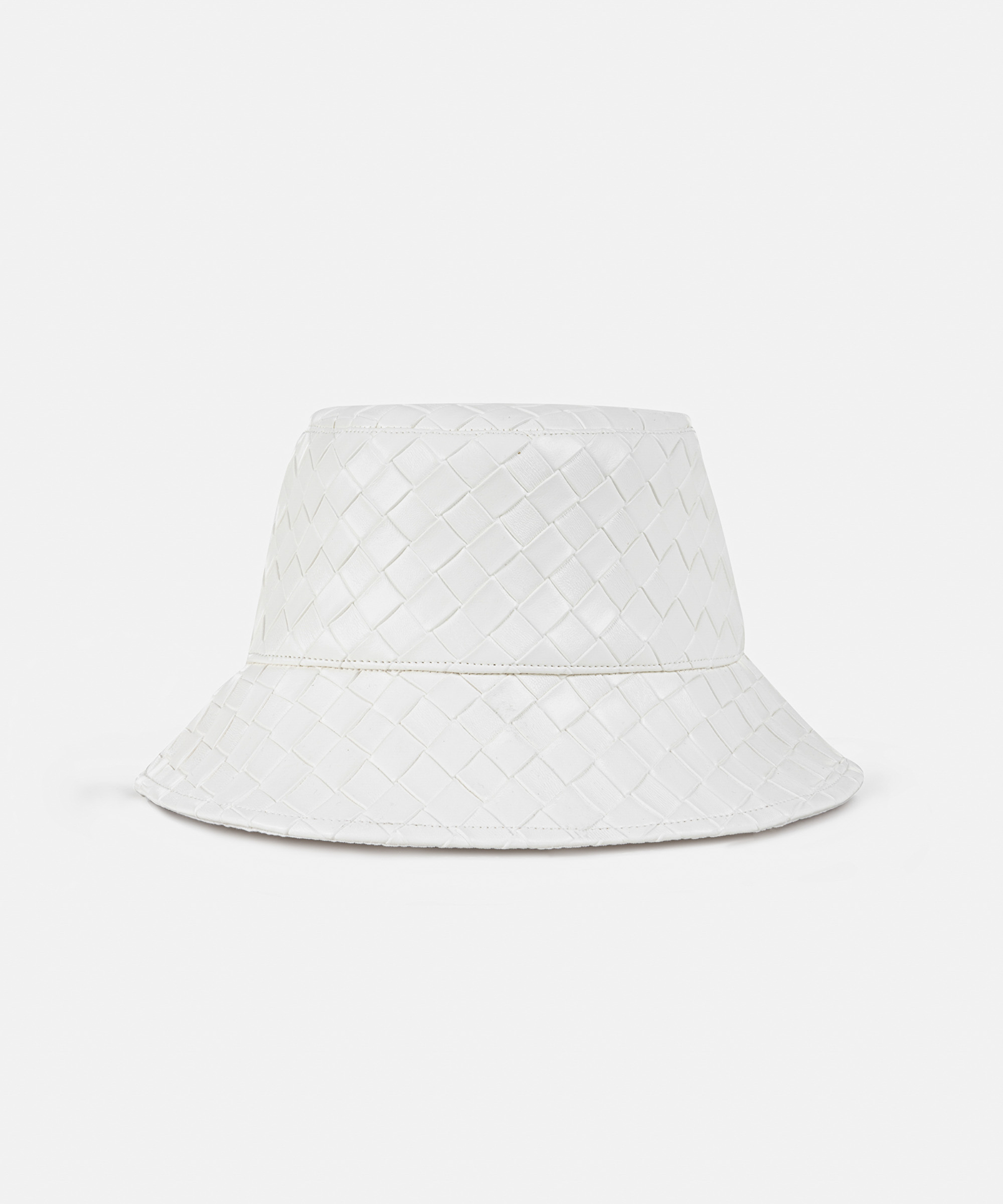 Dokulu bucket şapka
