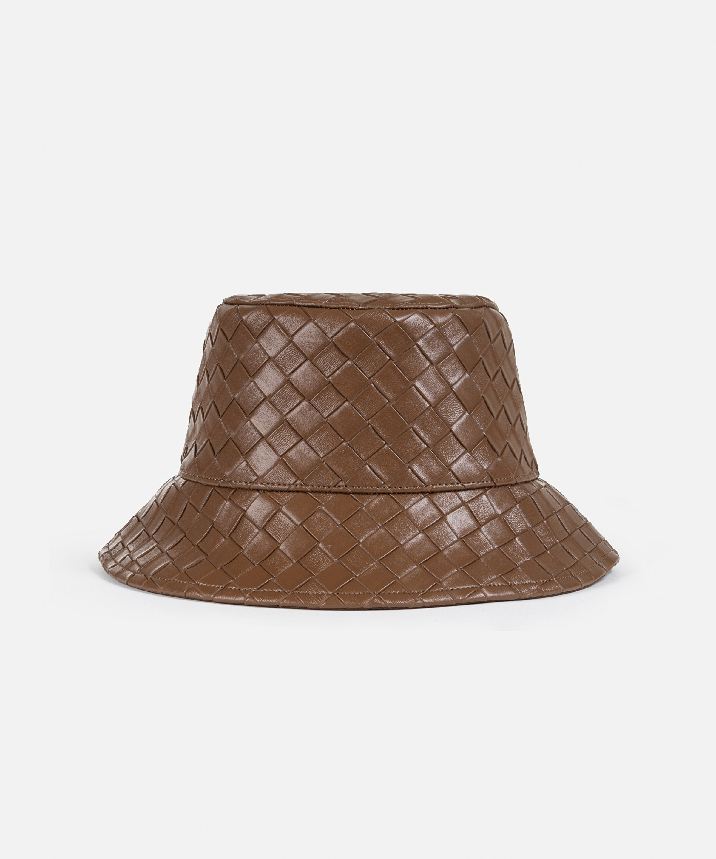Dokulu bucket şapka