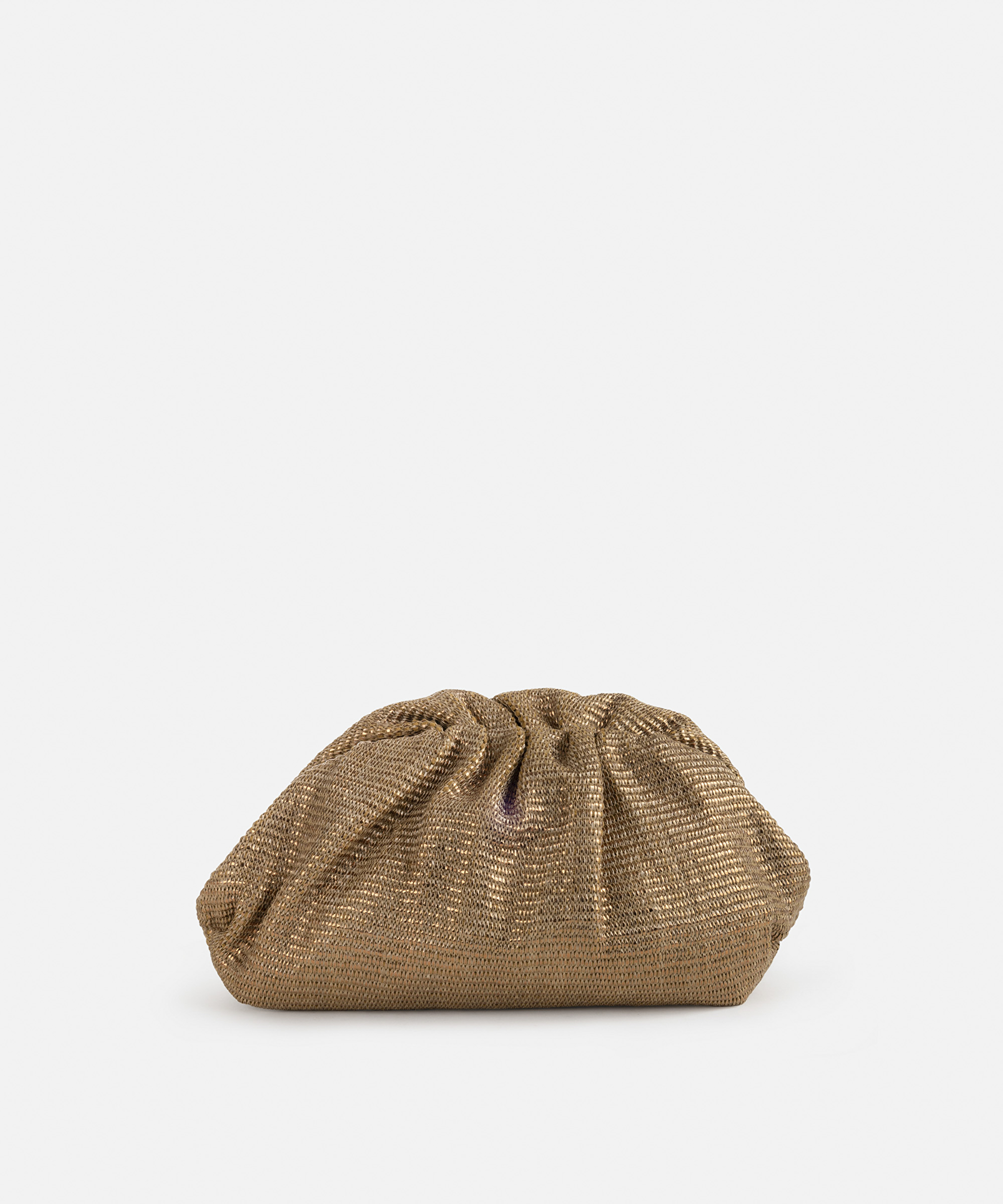 Parlak iplikli clutch