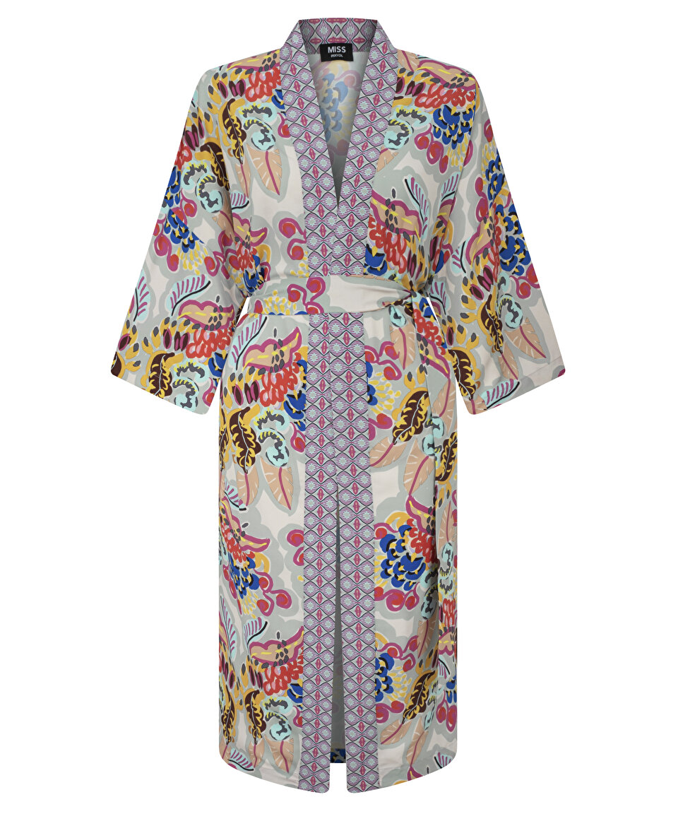 İpekyol Desenli kimono. 6